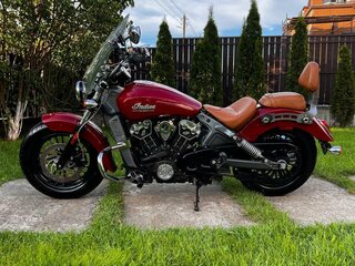 2015 Indian Scout, пурпурный, 800000 рублей, вид 1