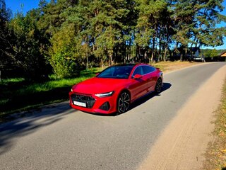 2018 Audi A7 55 TFSI II (4K), красный, 4643557 рублей, вид 3