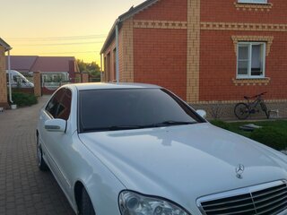 2000 Mercedes-Benz S-Класс 320 IV (W220), белый, 799000 рублей, вид 5