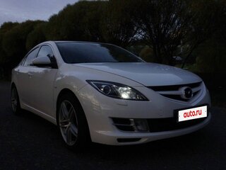 2008 Mazda 6 II (GH), белый, 1250000 рублей, вид 1