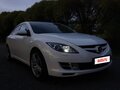 2008 Mazda 6 II (GH), белый, 1250000 рублей