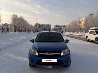2018 Lada (ВАЗ) Granta I, синий, 570000 рублей, вид 1