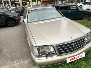 1994 Mercedes-Benz S-Класс 320 III (W140) Рестайлинг, золотистый, 1100000 рублей, вид 5