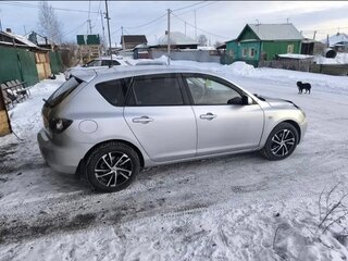2008 Mazda 3 I (BK) Рестайлинг, серебристый, 750000 рублей, вид 3
