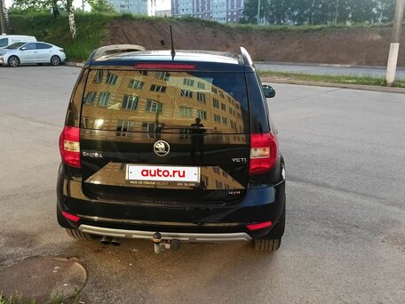 2015 Skoda Yeti I Рестайлинг, чёрный, 1325000 рублей, вид 4