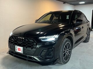 2021 Audi Q5 40 TDI II (FY) Рестайлинг, чёрный, 3900000 рублей, вид 1