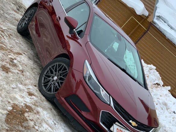 2016 Chevrolet Cruze II, красный, 1300000 рублей