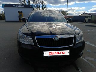 2010 Skoda Octavia II (A5) Рестайлинг, чёрный, 620000 рублей, вид 1