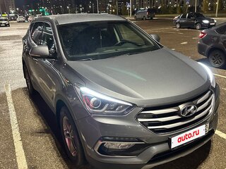 2017 Hyundai Santa Fe III Рестайлинг, серый, 2400000 рублей, вид 2