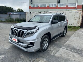 2014 Toyota Land Cruiser Prado 150 Series Рестайлинг 1, серебристый, 2850000 рублей, вид 1
