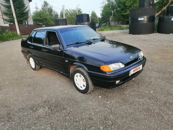 2012 Lada (ВАЗ) 2115, чёрный - вид 3