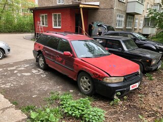 1997 Subaru Legacy II, красный, 115000 рублей, вид 2