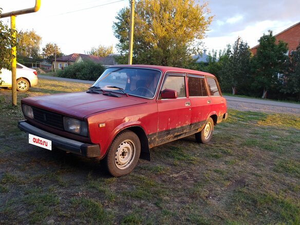 1992 Lada (ВАЗ) 2104 5-speed, красный, 110000 рублей