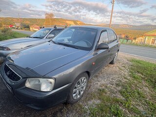 2006 Hyundai Accent ТагАЗ II, серый, 350000 рублей, вид 2