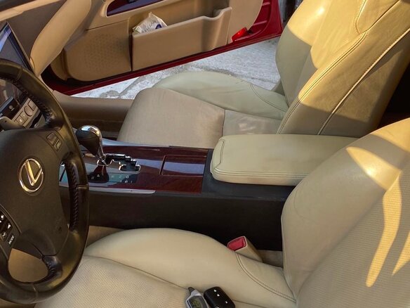 2008 Lexus IS 250 II, красный - вид 1