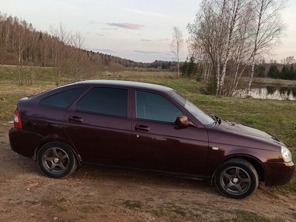 2009 Lada (ВАЗ) Priora I, пурпурный - вид 1