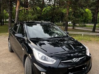 2014 Hyundai Solaris I, чёрный, 1000000 рублей, вид 1