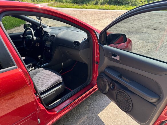 2007 Ford Focus II, красный, 475000 рублей - вид 11