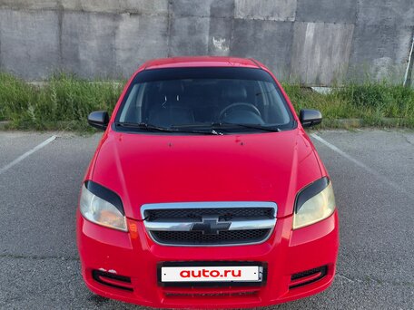 2007 Chevrolet Aveo I Рестайлинг, красный, 400000 рублей, вид 2