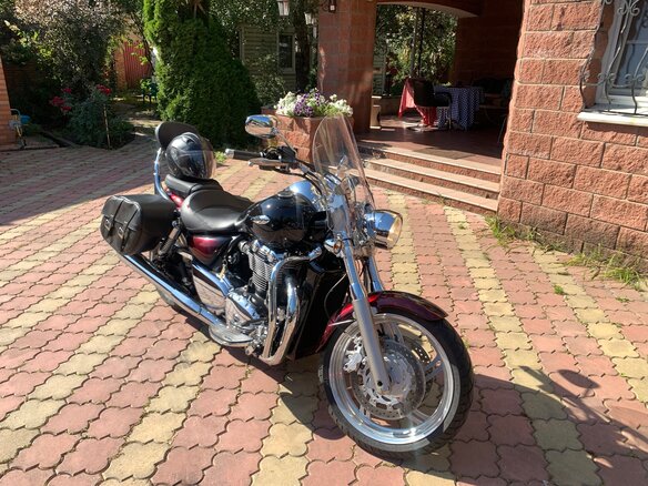 2013 Triumph Thunderbird 1600, красный, 1280000 рублей - вид 10