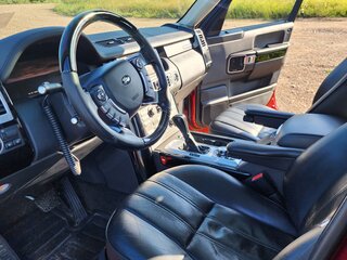 2009 Land Rover Range Rover III Рестайлинг 2, красный, 1000000 рублей, вид 5