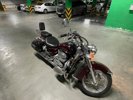 2004 Honda Shadow 750, чёрный, 600000 рублей, вид 4