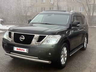 2010 Nissan Patrol VI (Y62), чёрный, 1900000 рублей, вид 1