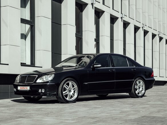2004 Mercedes-Benz S-Класс 500 Long IV (W220) Рестайлинг, чёрный - вид 14