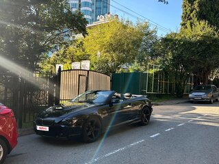 2007 BMW 6 серии 630i II (E63/E64) Рестайлинг, чёрный, 1500000 рублей, вид 2