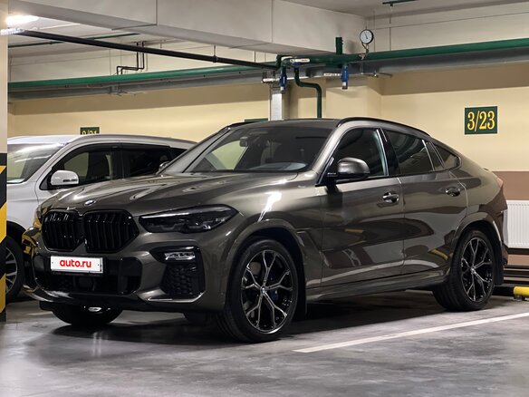 2020 BMW X6 30d III (G06), зелёный, 8495000 рублей