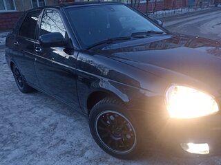 2012 Lada (ВАЗ) Priora I, чёрный, 430000 рублей, вид 2