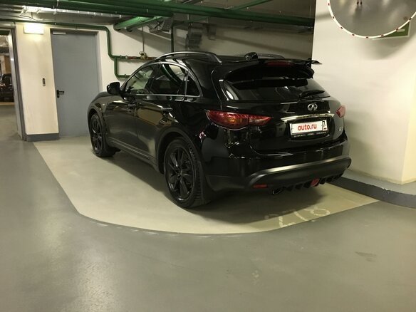 2013 Infiniti FX FX37 II (S51) Рестайлинг, чёрный - вид 6