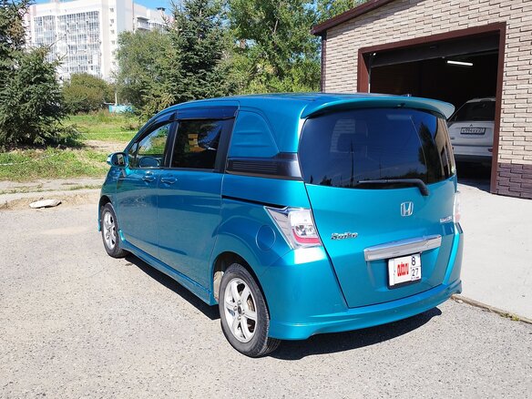 2013 Honda Freed Spike I Рестайлинг, синий, 1200000 рублей - вид 5