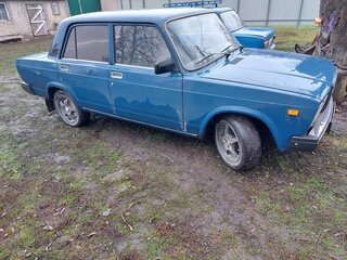 2005 Lada (ВАЗ) 2107, синий, 95000 рублей, вид 1