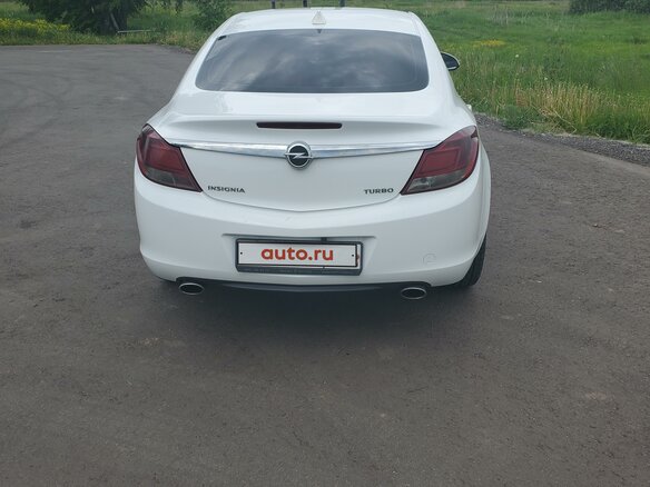 2012 Opel Insignia I, белый - вид 3