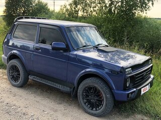 2018 Lada (ВАЗ) 2121 (4x4) I Рестайлинг, синий, 900000 рублей, вид 2