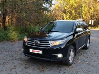 2012 Toyota Highlander II (XU40) Рестайлинг, чёрный, 1700000 рублей, вид 1