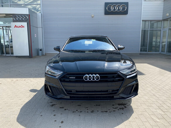 2021 Audi A7 55 TFSI II (4K), чёрный - вид 1