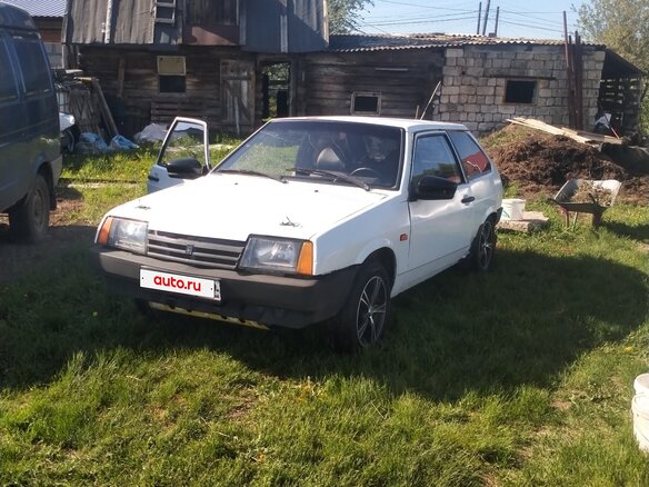 1992 Lada (ВАЗ) 2108, белый, 170000 рублей