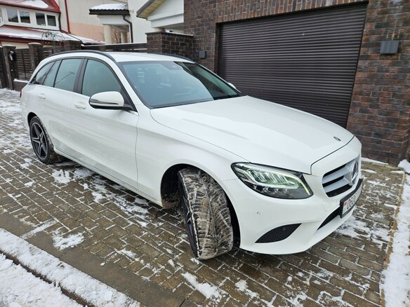 2019 Mercedes-Benz C-Класс 220 d IV (W205) Рестайлинг, белый - вид 6