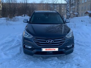 2016 Hyundai Santa Fe III Рестайлинг, синий, 2799000 рублей, вид 2