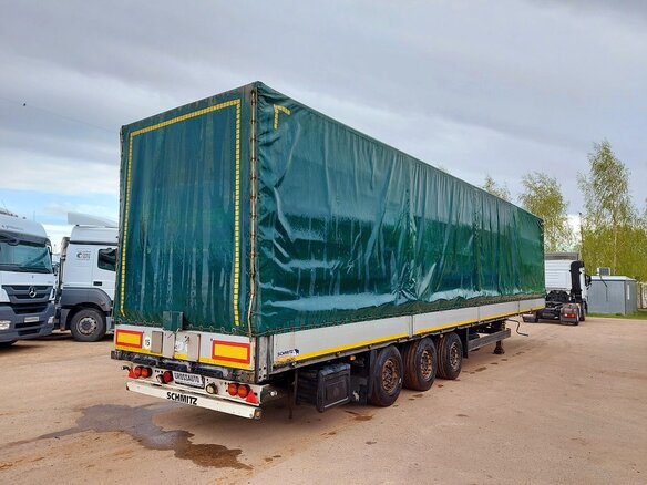 2015 Schmitz Cargobull SPR, зелёный - вид 2