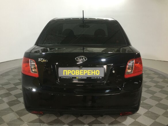 2010 Kia Rio II Рестайлинг, чёрный - вид 13