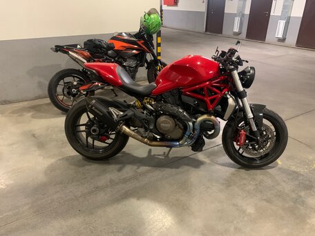 2014 Ducati Monster 1200, красный, 1000000 рублей, вид 2
