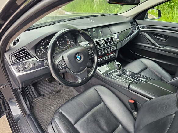 2012 BMW 5 серии 525d xDrive VI (F10/F11/F07), чёрный - вид 22