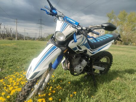 2005 Yamaha XT250 Serow, белый, 230000 рублей, вид 1