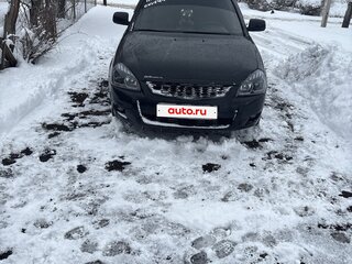 2008 Lada (ВАЗ) Priora I, чёрный, 320000 рублей, вид 2