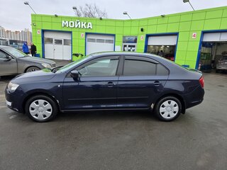 2015 Skoda Rapid I, синий, 630000 рублей, вид 4