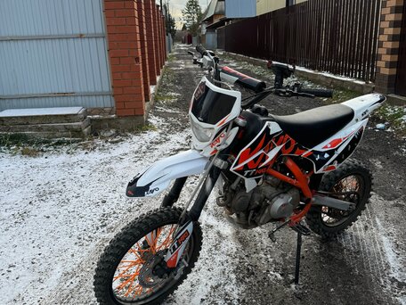 2023 Kayo Basic TT140, оранжевый, 65000 рублей, вид 4