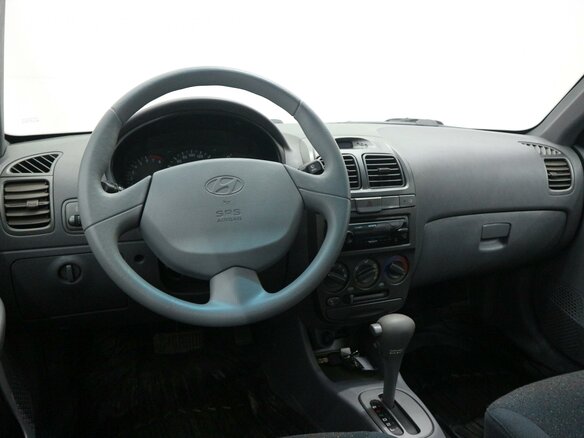 2007 Hyundai Accent ТагАЗ II, бежевый - вид 7